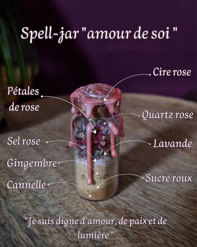 Spell jars — Les Mains d'Elora