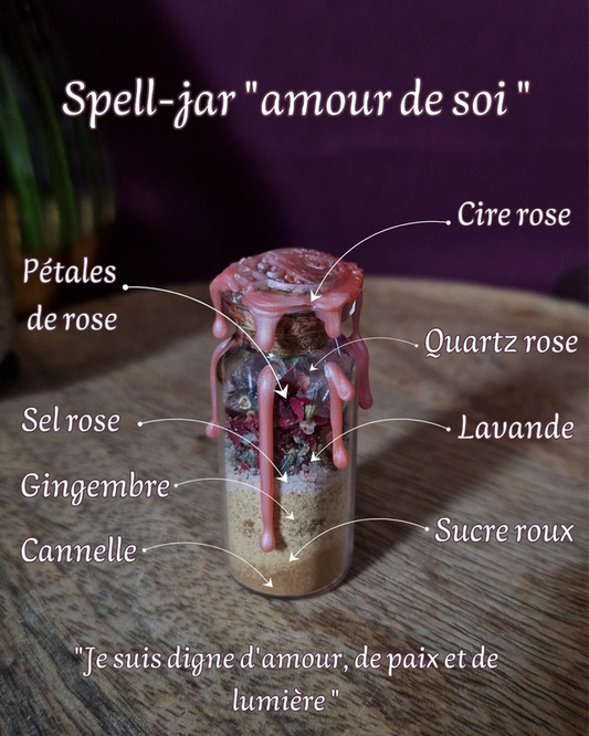 Spell jars — Les Mains d'Elora