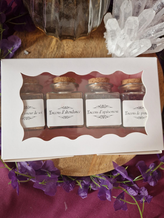 Coffret 4 encens — Les Mains d'Elora